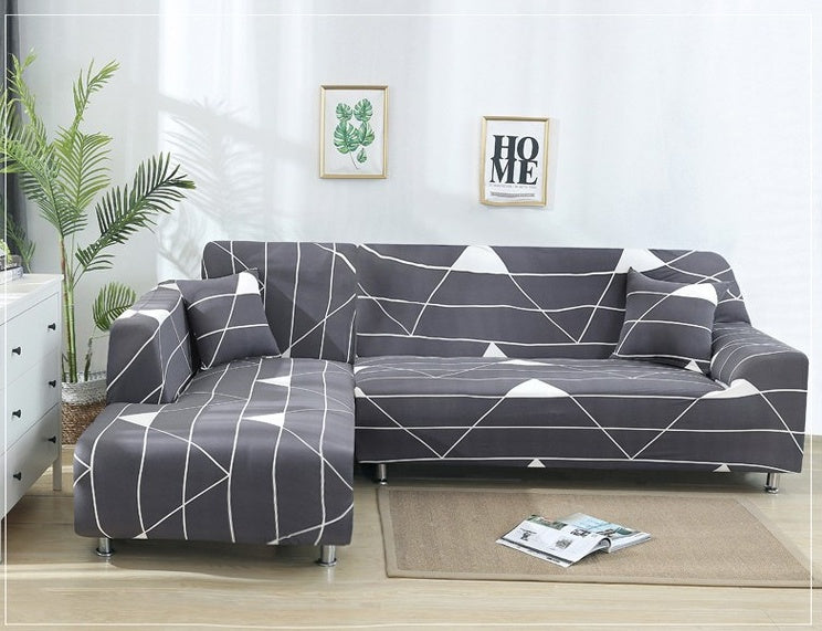 L shaped Sectional Couch Cover Sofa Set